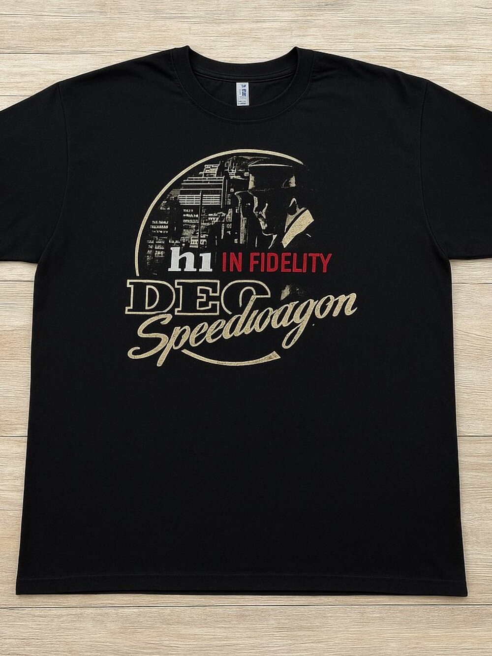 Speedwagon REO Graphic Tee | Rock Band Black T-Shirt | Vintage Music Streetwear